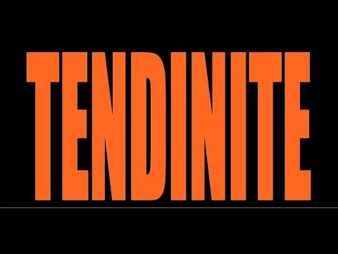 TENDINITE - EVID(OFF)ENCE