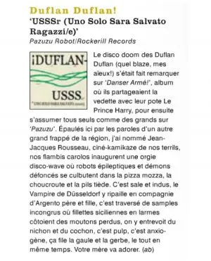Press: Rif Raf - Dec 2012