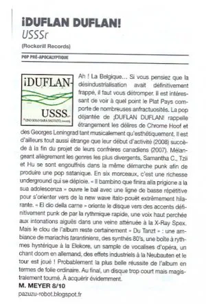 Press: Noise Mag - Feb 2013
